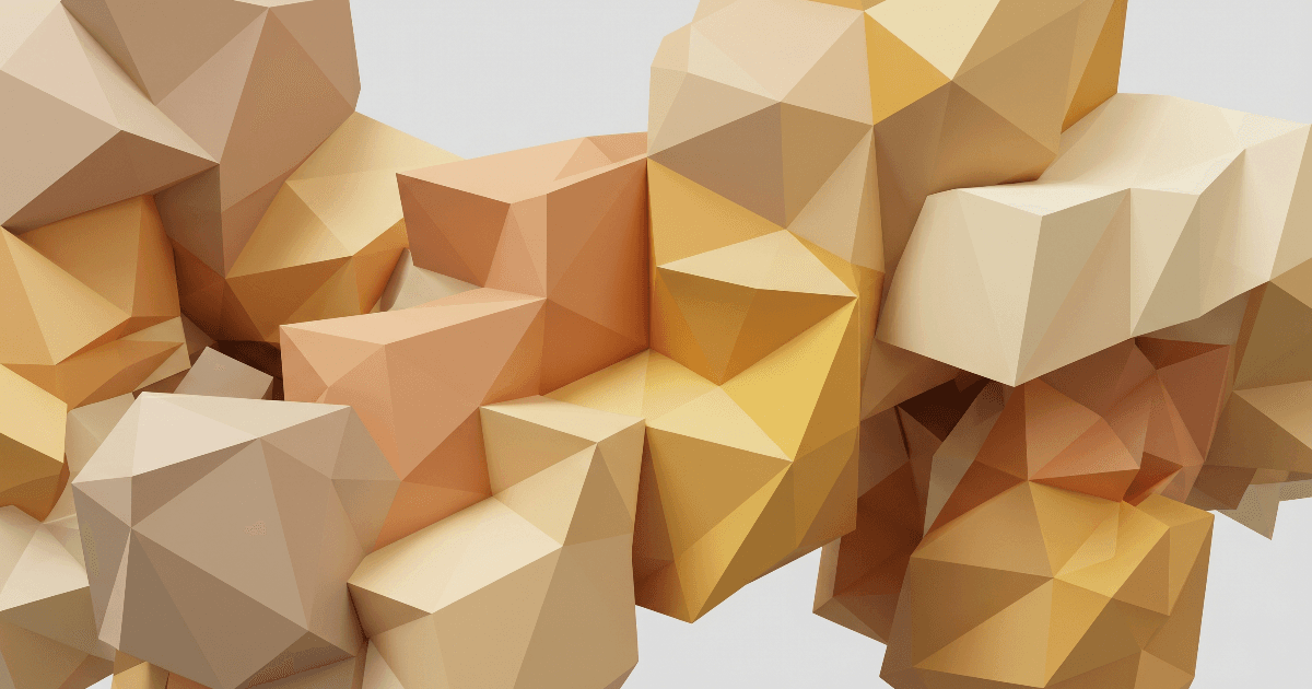 Low-poly illustration of a glossary of AI recruiting terms