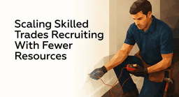 Case Study: How an Enterprise Home Services Company Scaled Skilled Trades Recruiting with AI