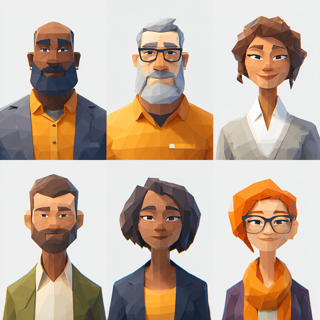 Diverse candidates for Light Industrial hiring positions