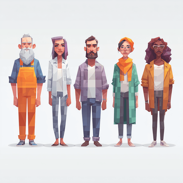 Diverse candidates for Warehouse hiring positions